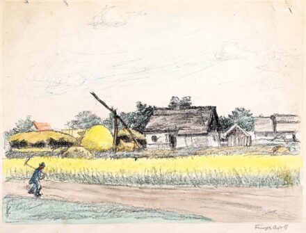 Fényes Adolf (1867 - 1945): Tanyarészlet