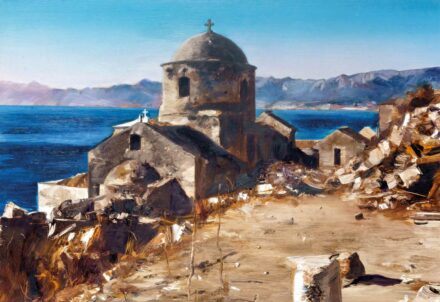 Papp Gábor (1936 - ): Monemvasia I., 1979