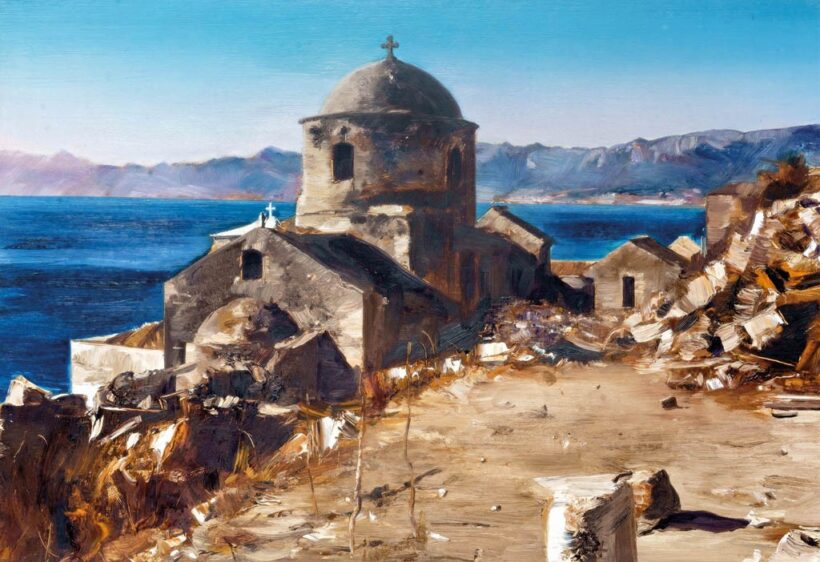 Papp Gábor (1936 - ): Monemvasia I., 1979