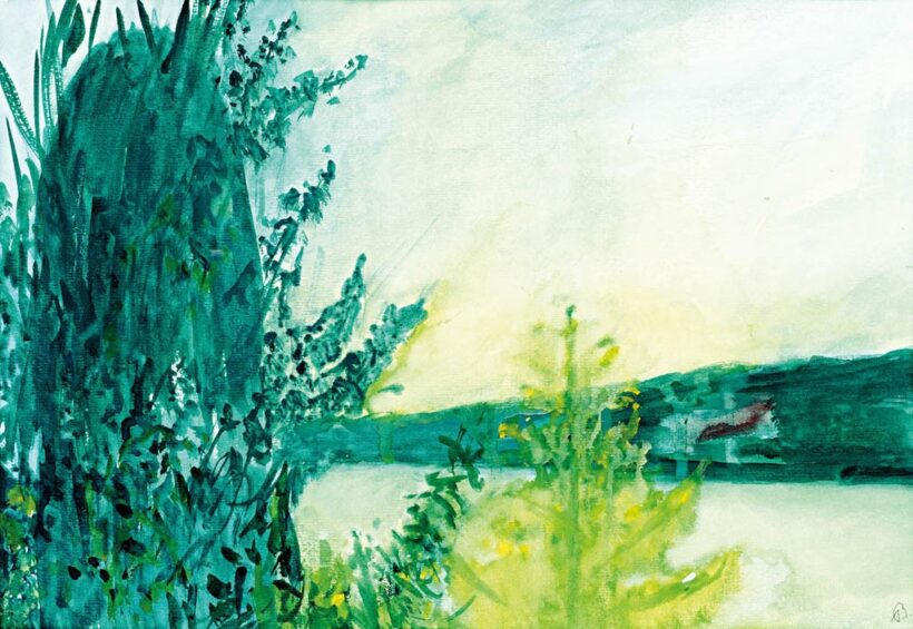 Bernáth Aurél (1895 - 1982): "Gödi kert"