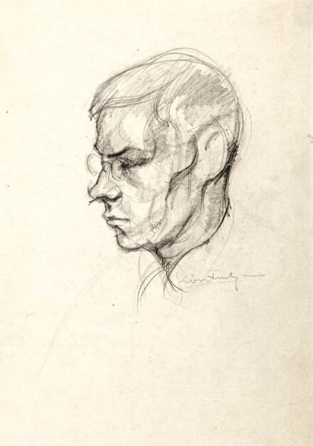 Kontuly Béla (1904 - 1983): Férfi portré