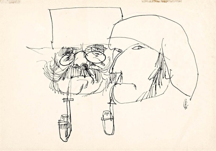 Szász Endre (1926 - 2003): Pipázók