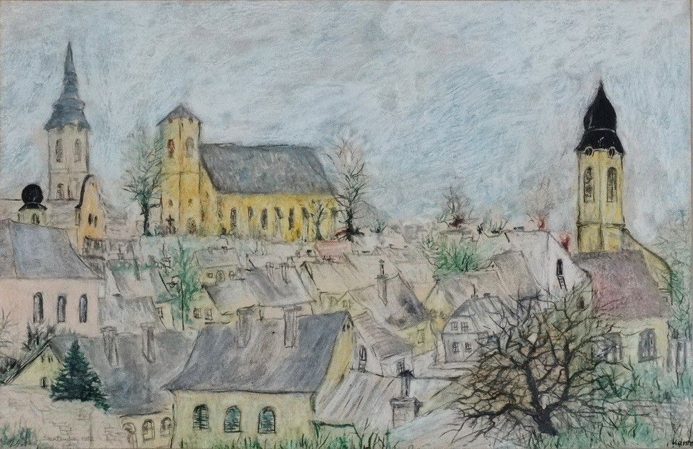Kántor Andor (1901 - 1990): Szentendre, 1963