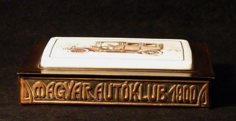 Ismeretlen alkotó, Magyar Autóklub 1900 - kártya tartó