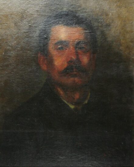 Bihari Sándor (1855-1906): Férfi portré