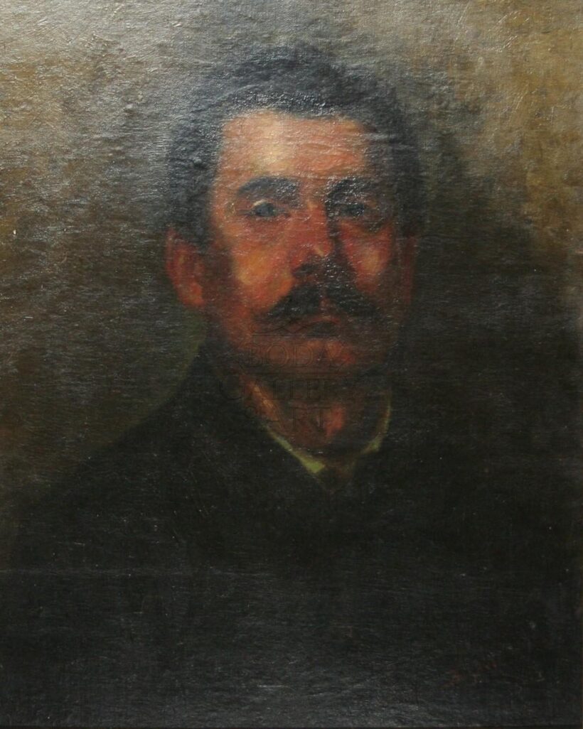 Bihari Sándor (1855-1906): Férfi portré