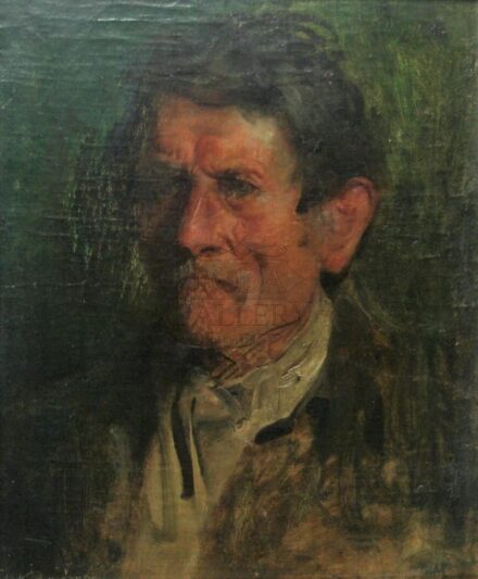 Knopp Imre (1867-1945): Férfi portré