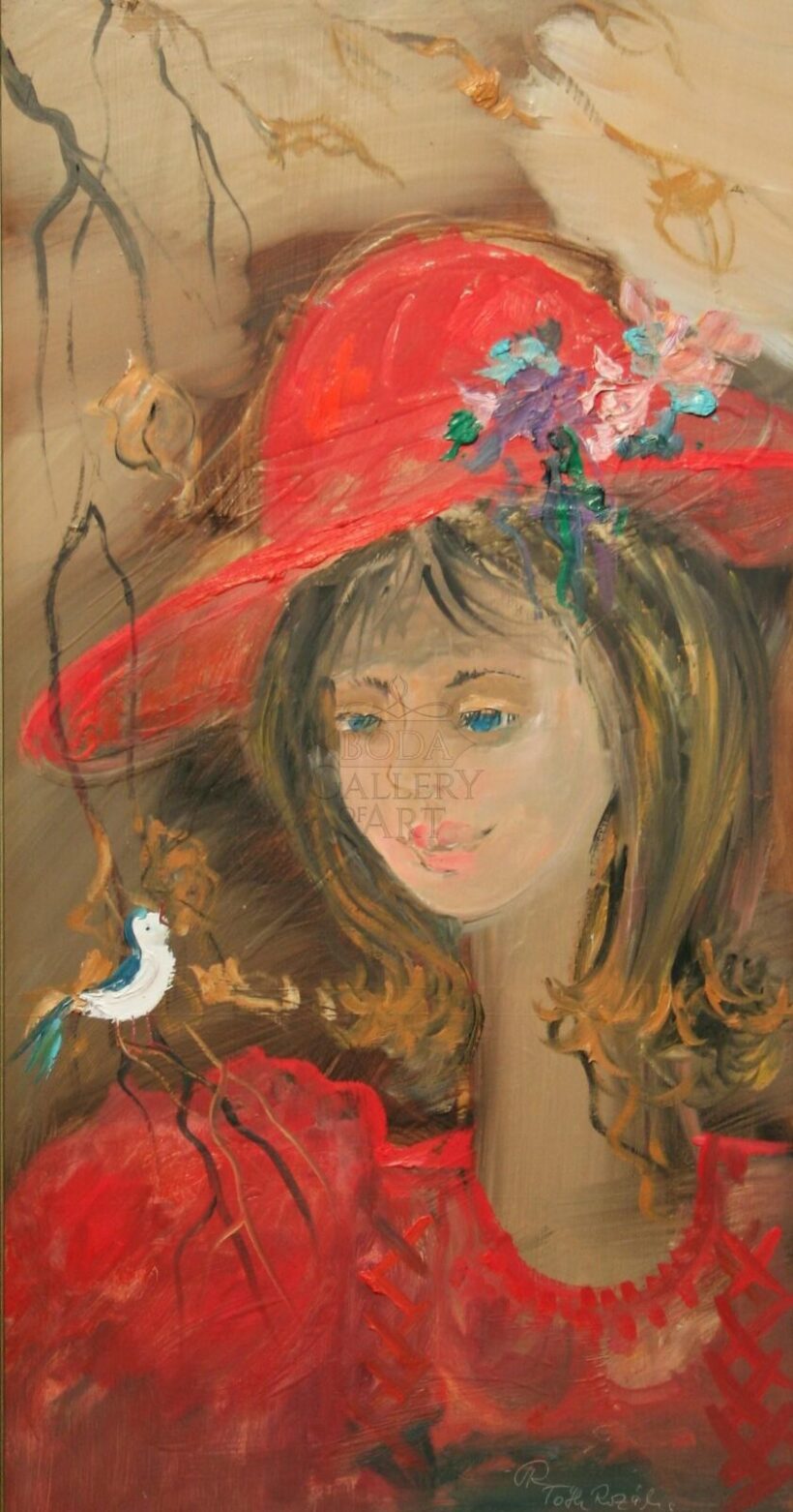 Tóth Rozália (1946-2015): Piroskalapos