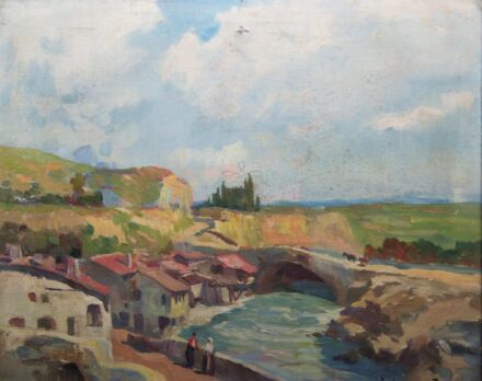 Zórád Géza ( 1896-1959): Folyópart