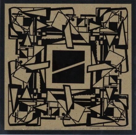 Kádár Joseph (1939): Hommage á Kassák, 1987
