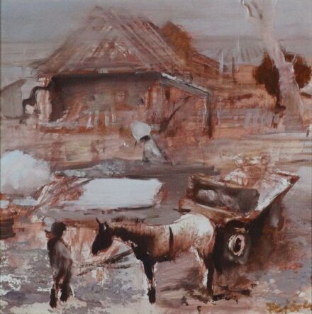 Fejér Csaba (1936 - 2002): Szekér