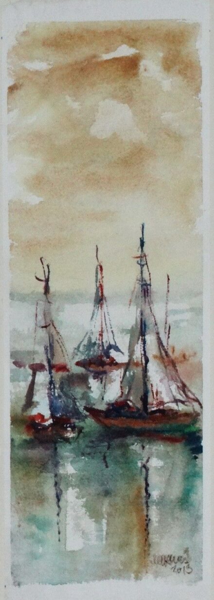 Helyes Jenő (1950): Vitorlások, 2013