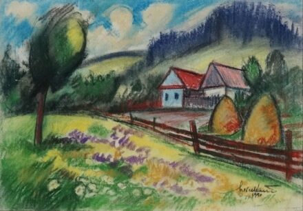 Maszelka János (1929 - 2003): Nyári dombok