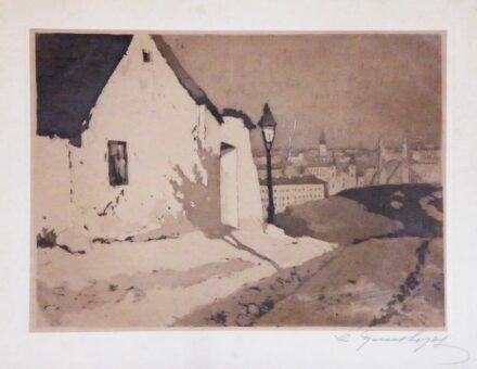 Sz. Gyenes Lajos (1890 - 1971): Tabáni utca