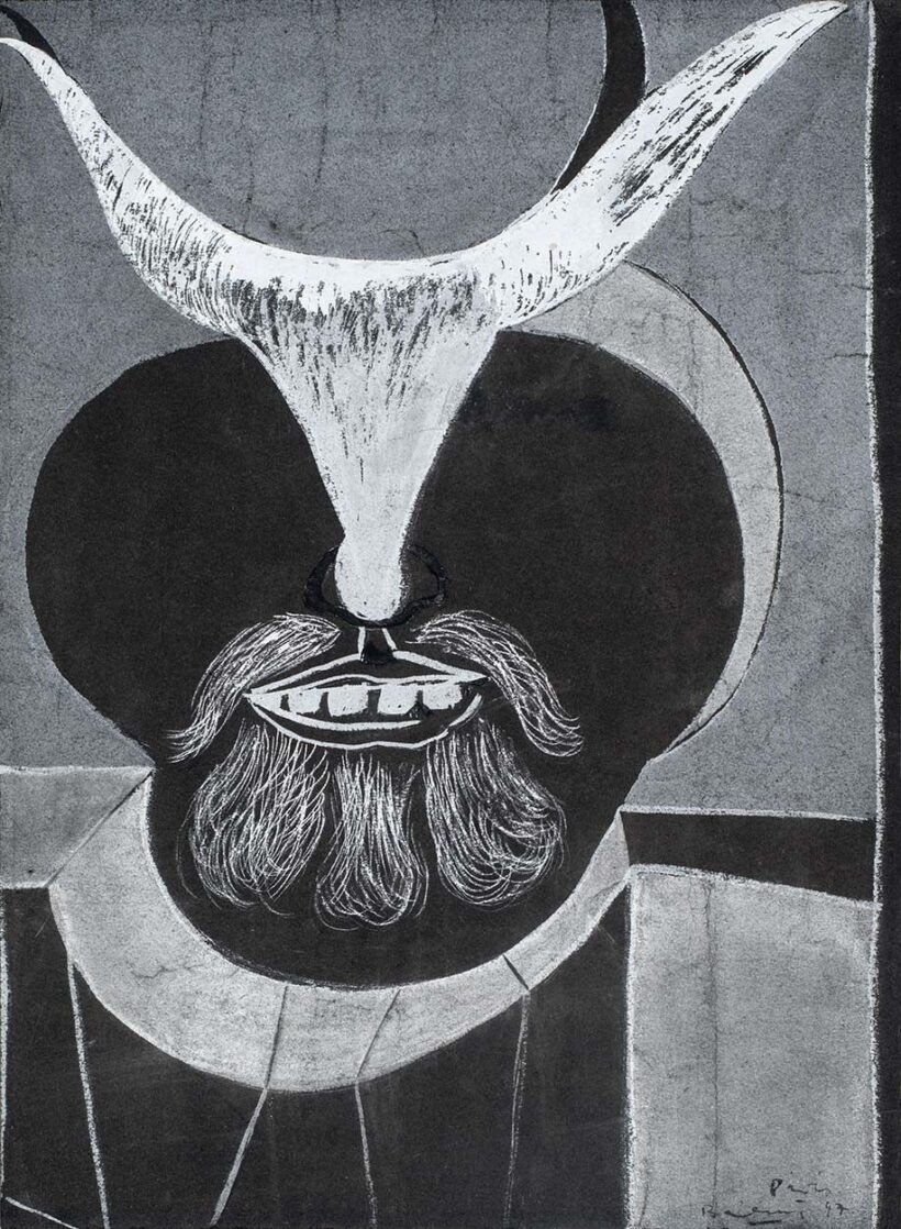 Bálint Endre (1914-1986) Fej, 1947