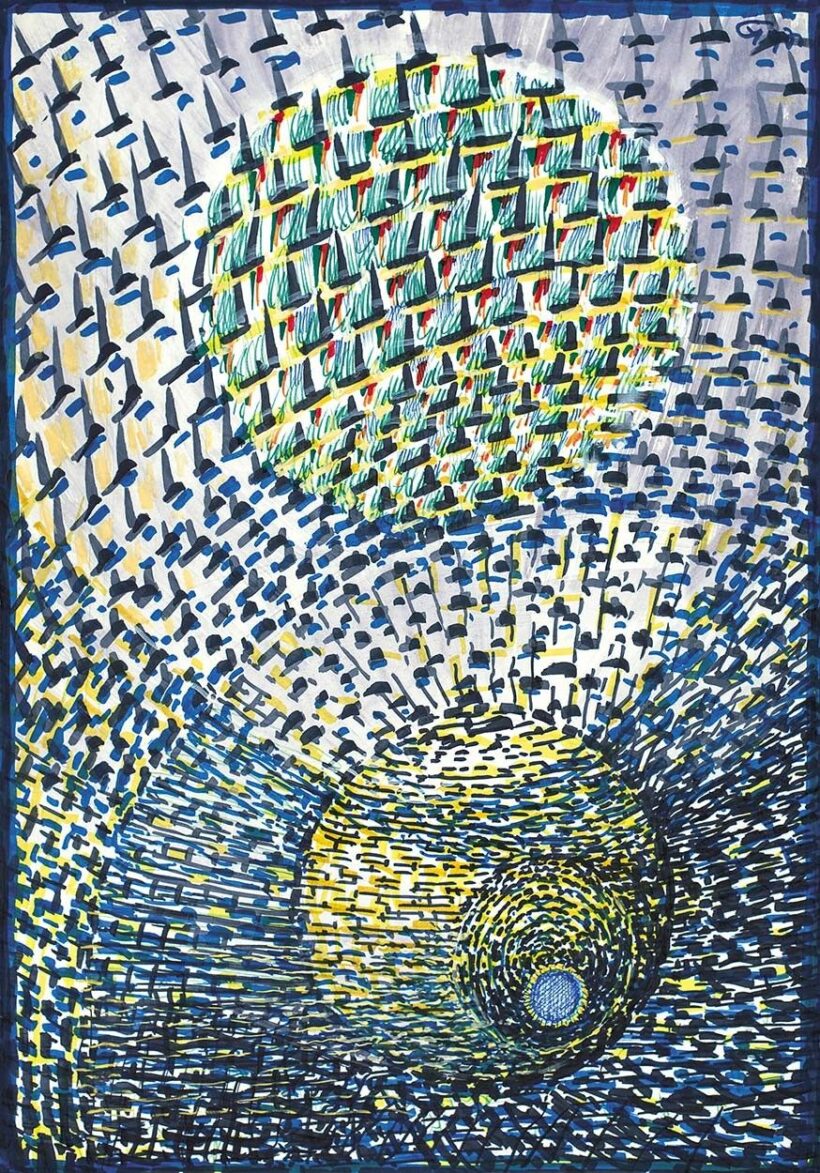 Gyarmathy Tihamér (1915-2005) Vonzás, 1971