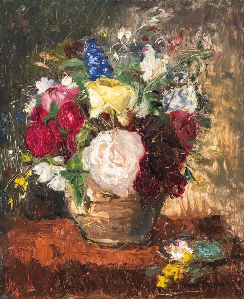 Iványi Grünwald Béla (1867-1940) Virágcsendélet