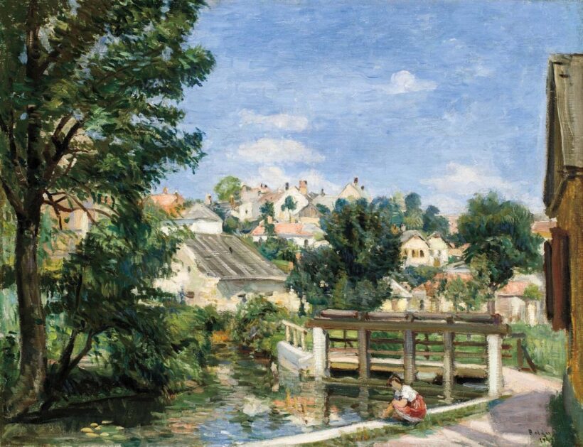 Boldizsár István (1897-1984) A Szamos partján, 1943