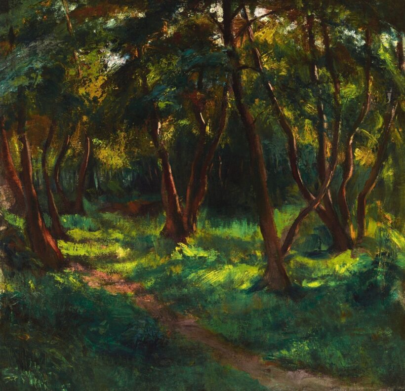 Boldizsár István:Nagybányai park, 1920-as évek vége