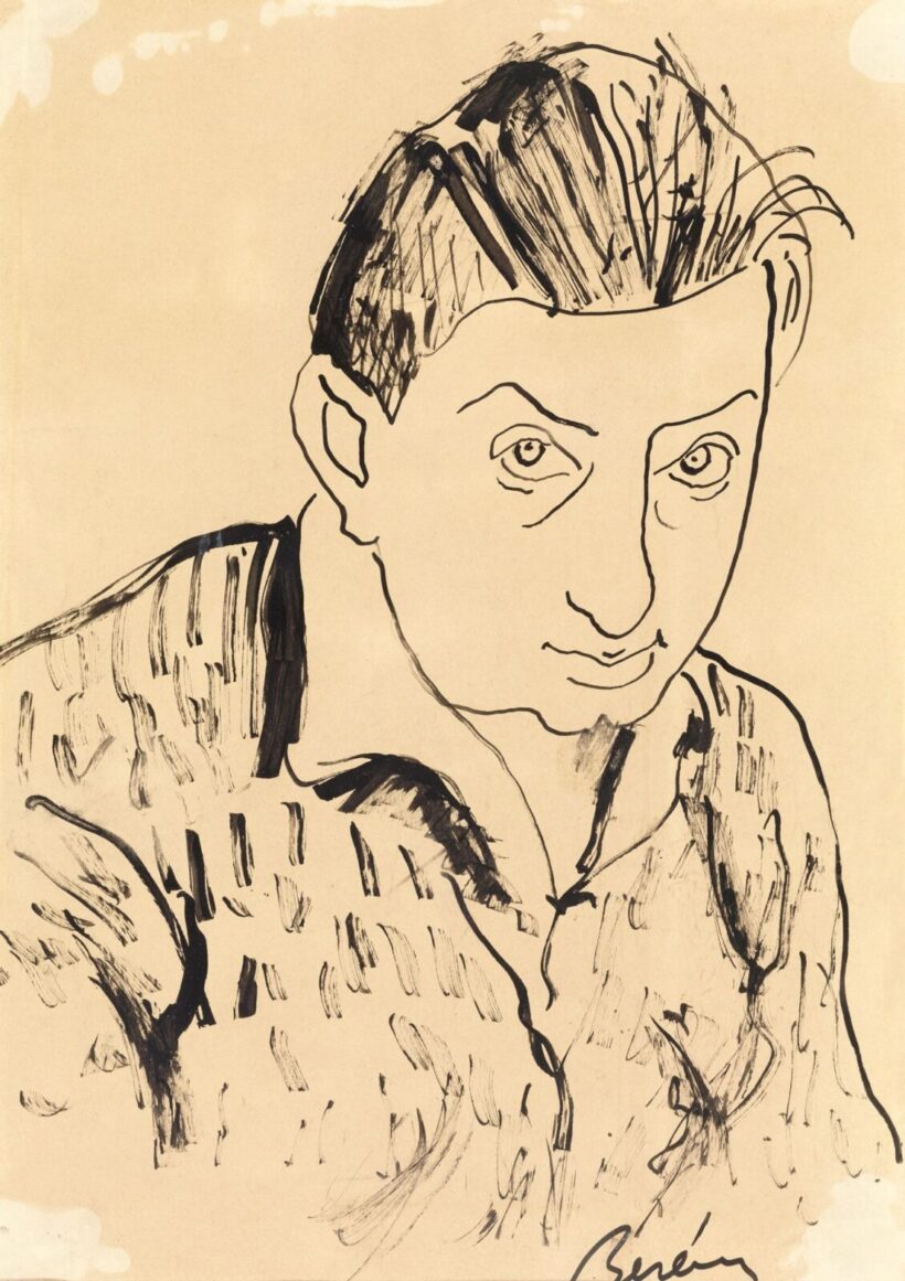 Berény Róbert:Szembenéző önarckép