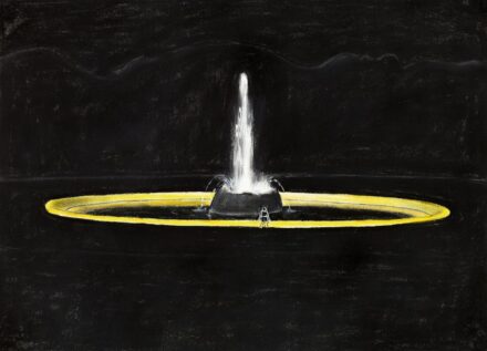 Fehér László:Szökőkút (Egyedül), 1989