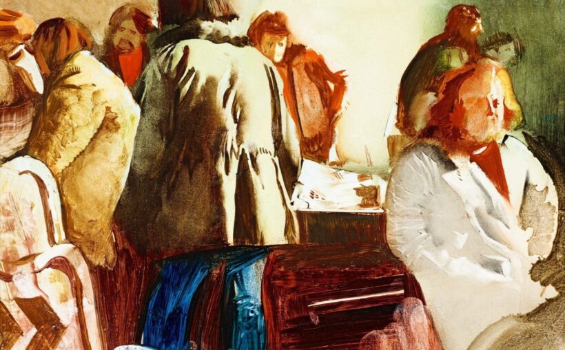 Csernus Tibor:Ócskapiac, 1980