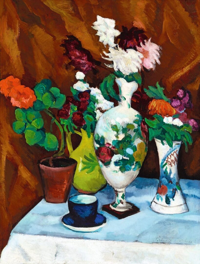 Perlrott Csaba Vilmos:Műtermi csendélet, 1910-es évek közepe