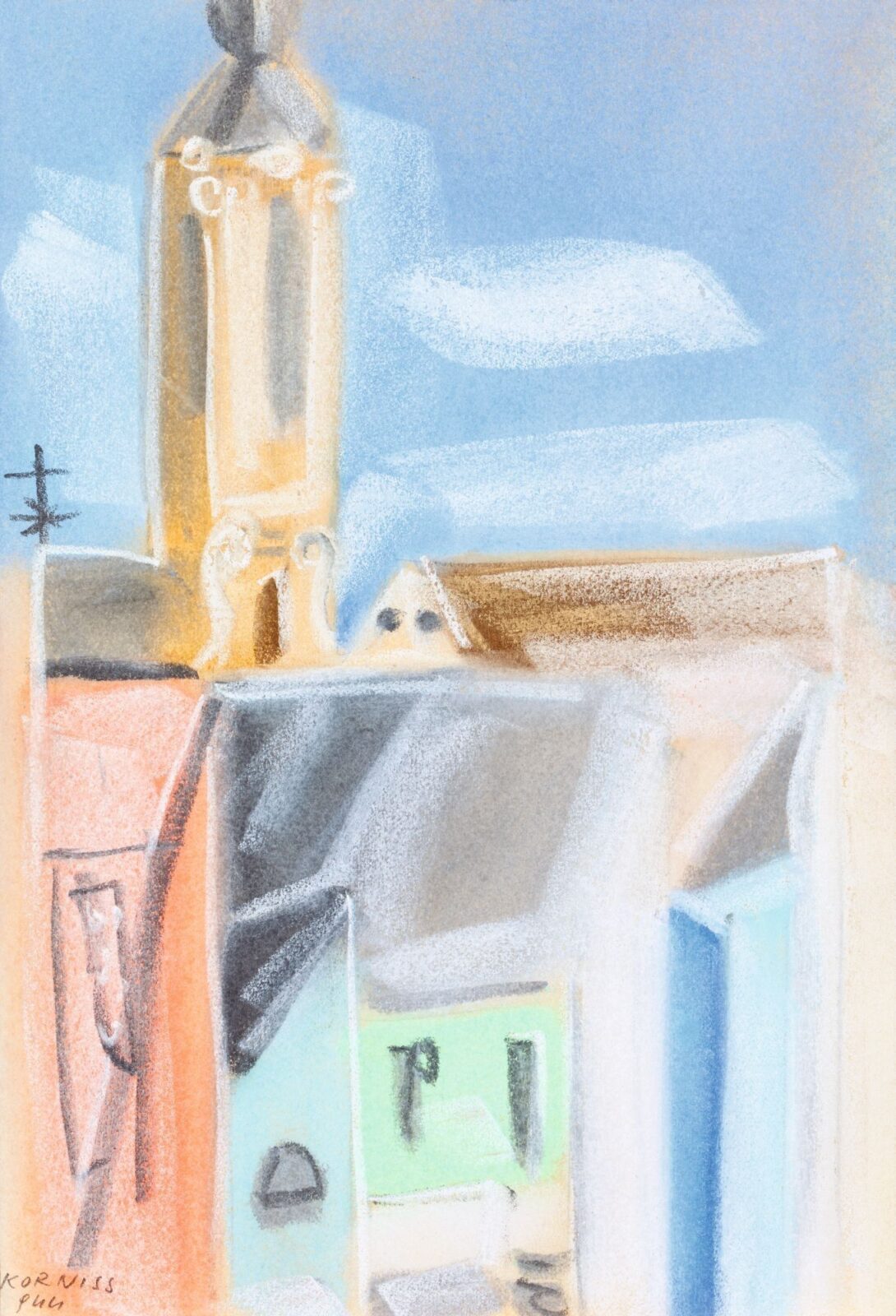 Korniss Dezső:Szentendre, 1944