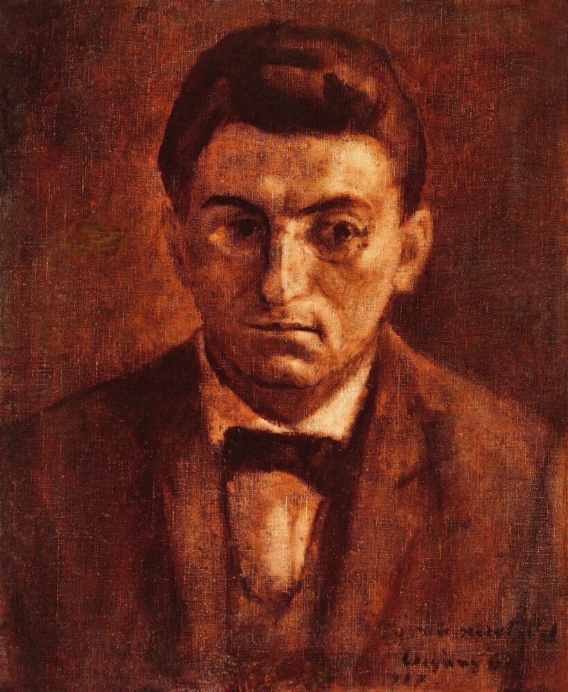 Czigány Dezső:Sebestyén Sándor gordonkaművész portréja, 1917