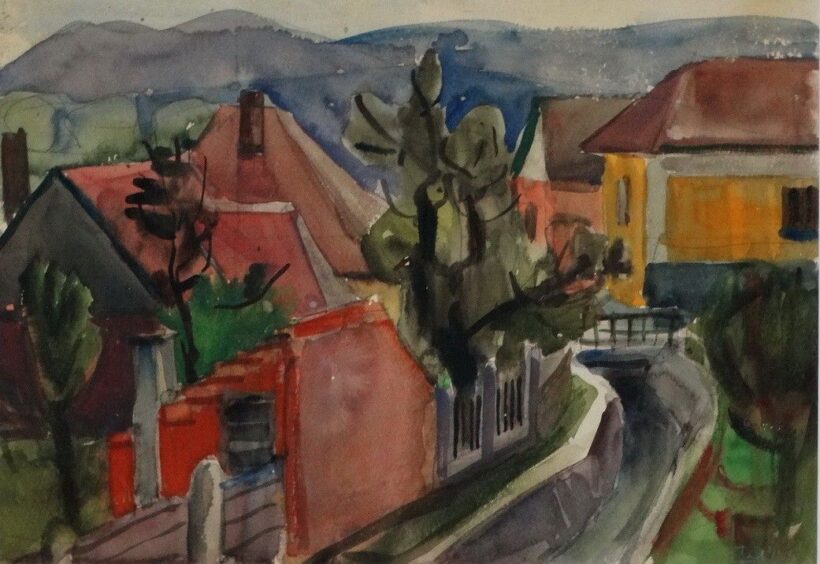 Farkas Lajos (1919 - 1998): Nagymarosi utca
