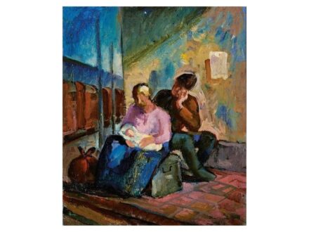 Szőnyi István
Újpest, 1894-Zebegény, 1960
Költöző család
Olaj, vászon
