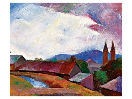 Patkó Károly
Budapest, 1895–Budapest, 1941
Felsőbányai táj (1925)