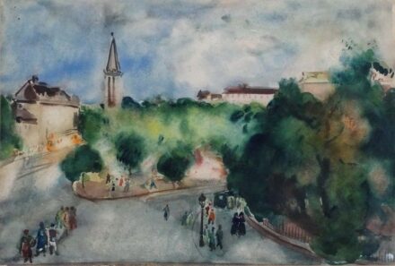 Emőd Aurél (1897 - 1958): Látkép