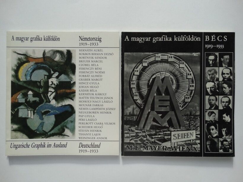 A magyar grafika külföldön I-II. (1982, 1989), Bécs 1919-33, Németország 1919-33