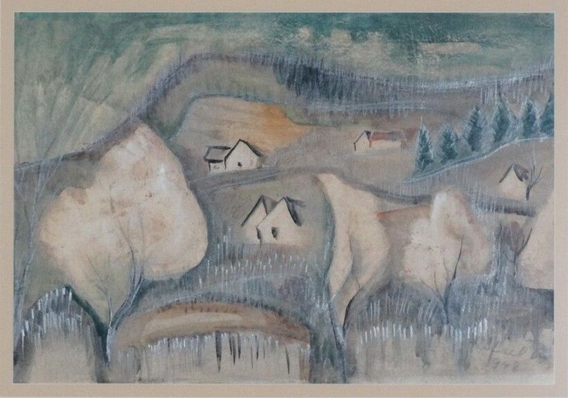 Rafael Gyõzõ Viktor (1900 - 1981): Borospincék, 1948