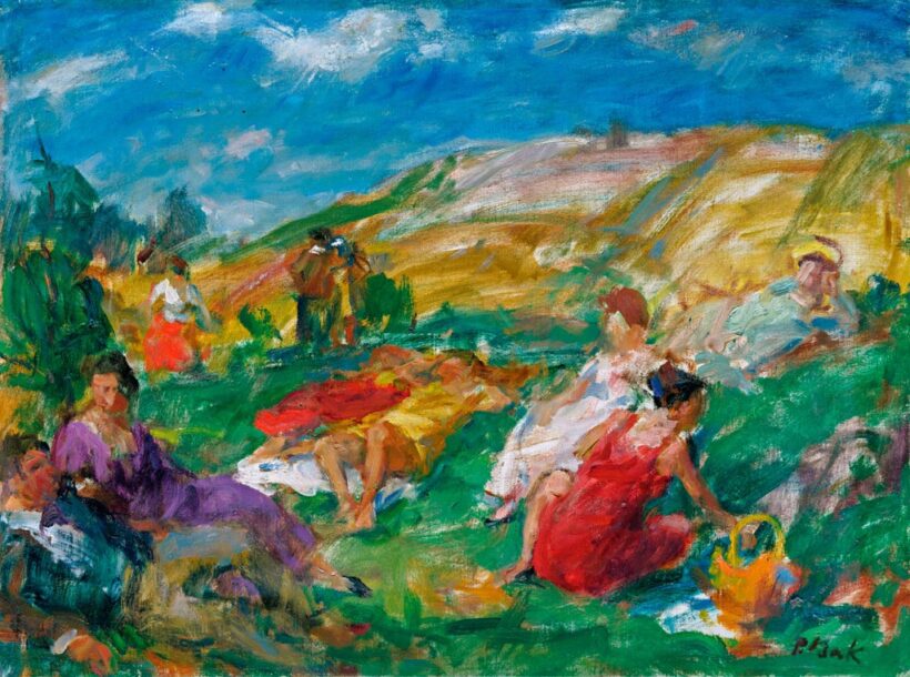 P. Bak János (1913-1981): Piknikezők