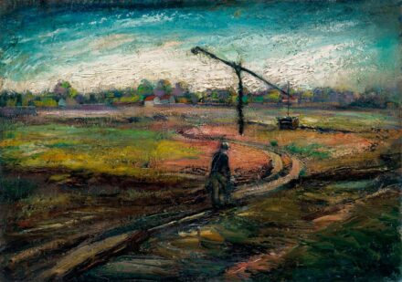 Ilosvai Varga István (1895-1978): Táj gémeskúttal, 1926