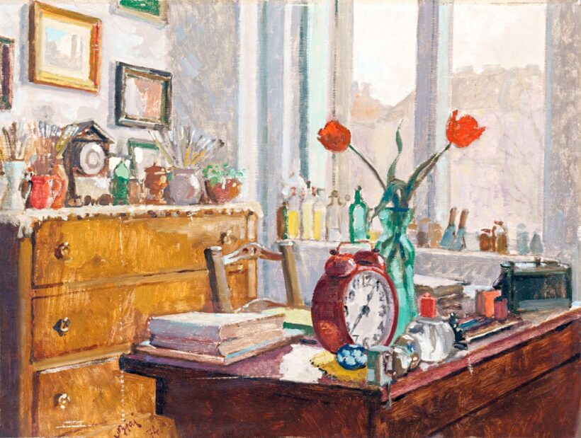 Biai-Főglein István (1905-1974): Szobabelső, 1974