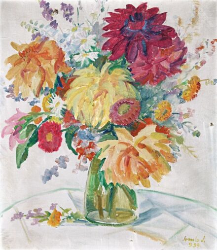 Somló Jenő (1894-?): Virágcsendélet, 1939