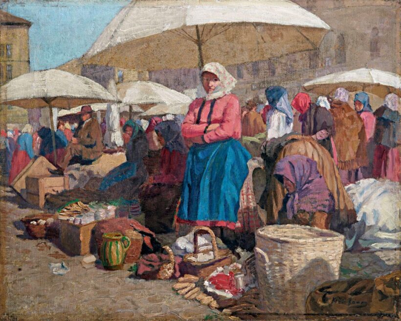 Kléh János (1881-1919): Piacon