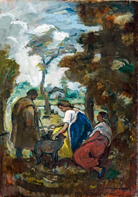 Iványi-Grünwald Béla (1867-1940): Pihenő pásztorok