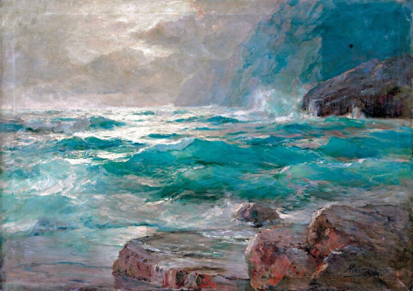 Mendlik Oszkár (1870-1963): Viharos tenger