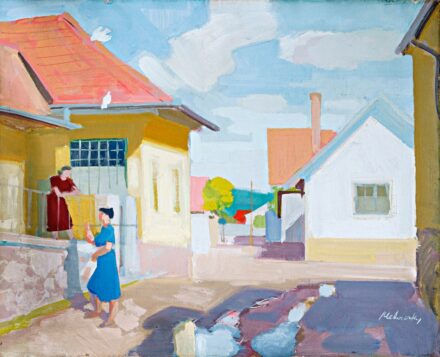 Medveczky Jenő (1902-1969): "Nagymaros"