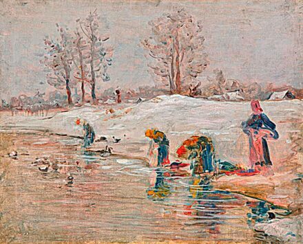 Bruck Lajos (1846-1910): Patakparton