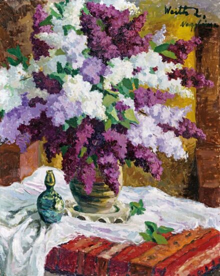 Weith László (1914-1973): Orgonás csendélet