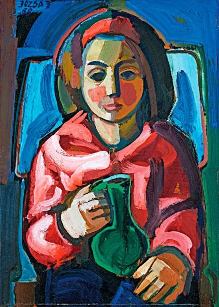 Józsa János (1936-2016): "Mónika", 1968