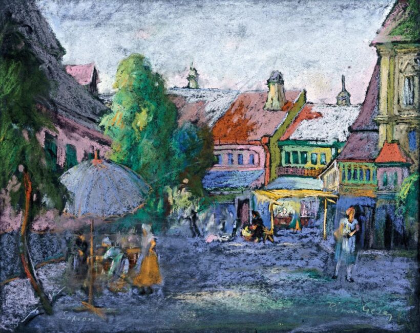 Rónai Géza (1886-1944): Soproni részlet