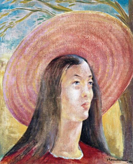 Gyarmathy Tihamér (1915-2005): Kalapos lány, 1940