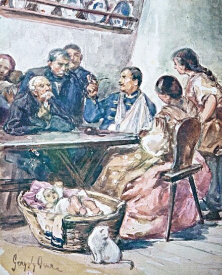 Gergely Imre (1868-1957 körül): Sebesült honvéd