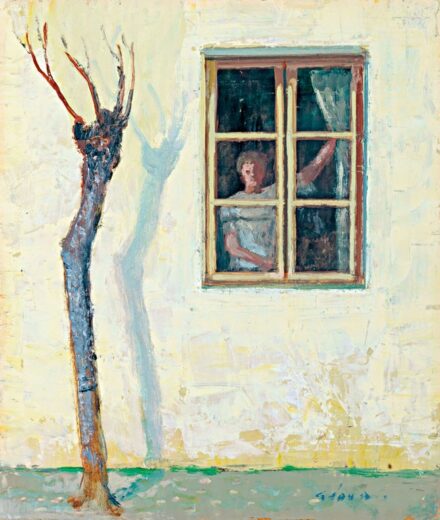 Gádor Emil (1911-1998): Ablakban